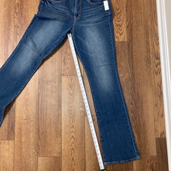 nwt OLD NAVY Curvy Profile BOOT CUT Mid Rise STRETCH Jeans Women's sz 12 TALL - Picture 12 of 14